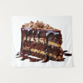 Tenture Gâteau au chocolat multi-couches indulgent de Slip (Devant (Horizontal))