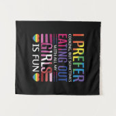 Tenture Gay Bisexual Pride Flag LGBTQ (Devant (Horizontal))