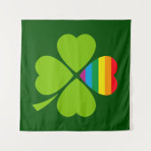 Tenture Gay Lucky Clover (Devant (Horizontal))