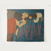 Tenture Gay Paree One Day at a Time - Tapestry (Devant (Horizontal))