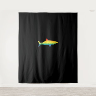 Tenture Gay pride de requin arc-en-ciel Drapeau LGBT Débar
