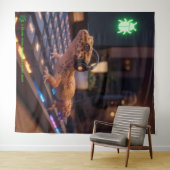 Tenture GeckoDev // Cyberpunk Programmeur Mur Immergé Ta (En situation (horizontale))