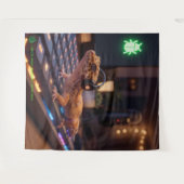 Tenture GeckoDev // Cyberpunk Programmeur Mur Immergé Ta (Devant (Horizontal))