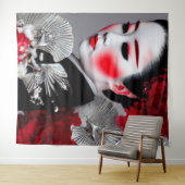 Tenture Geiko Tapestry (En situation (horizontale))