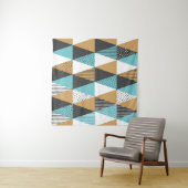 Tenture Geometric background. Abstract vintage illustratio (En situation (horizontale))