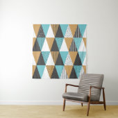 Tenture Geometric background. Abstract vintage illustratio (En situation)