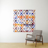 Tenture Geometric texture pattern with watercolor effectab (En situation (horizontale))