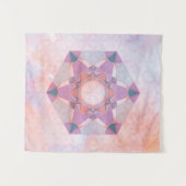 Tenture Géométrie artistique sacrée verticale (Devant (Horizontal))