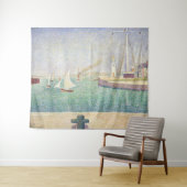 Tenture Georges Seurat - Entrée du Port de Honfleur (En situation (horizontale))