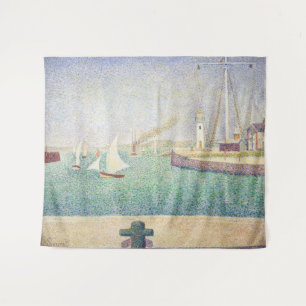 Tenture Georges Seurat - Entrée du port d'Honfleur