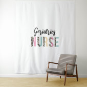 Tenture Geriatrics Nurse mignon Leopard Design - Drôle cad (En situation)