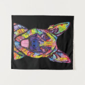Tenture German Shepherd Dog Lovers (Devant (Horizontal))