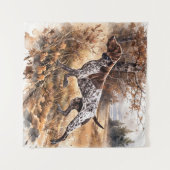 Tenture  German Shorthaired Pointer  (Devant (Horizontal))