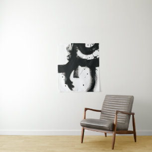 Tenture Gesture en Onyx - Trucs de peinture noir