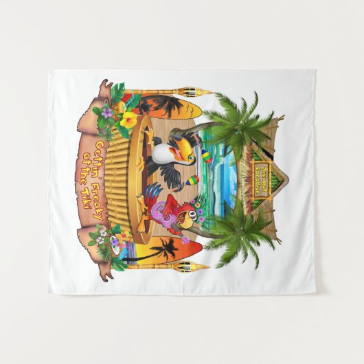 TENTURE GETTING BIZARRE AU TIKI (Devant (Horizontal))