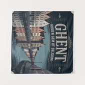 Tenture Ghent – Hidden Gem of Belgium (Devant (Horizontal))