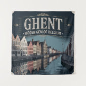 Tenture Ghent – Hidden Gem of Belgium (Devant)