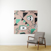 Tenture Ghost motif, halloween thème sans couture motif av (En situation (horizontale))