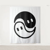 Tenture Ghost Yin Yang (Devant)