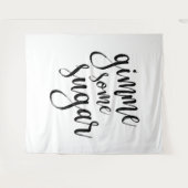 Tenture Gimme Un Peu De Sucre Fond Photo Prop (Devant (Horizontal))