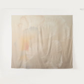 Tenture Ginkgo Biloba Botanique Abstrait Graphic Art Blush (Devant (Horizontal))