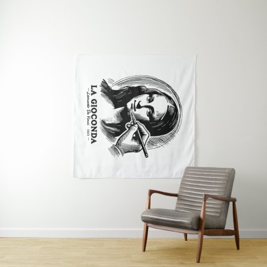 Tenture Gioconda (En situation (horizontale))