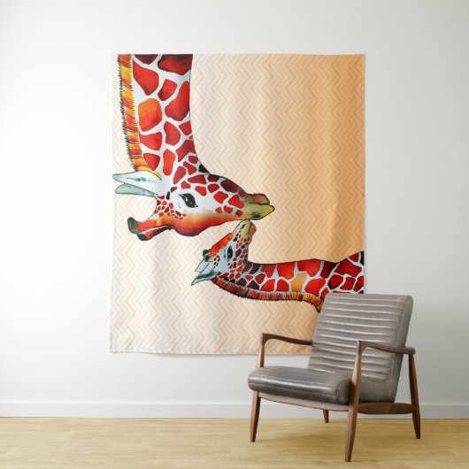 Tenture Girafe (En situation)