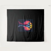 Tenture Giraffe cool En Lunettes De Soleil Sous Coucher Lo (Devant (Horizontal))