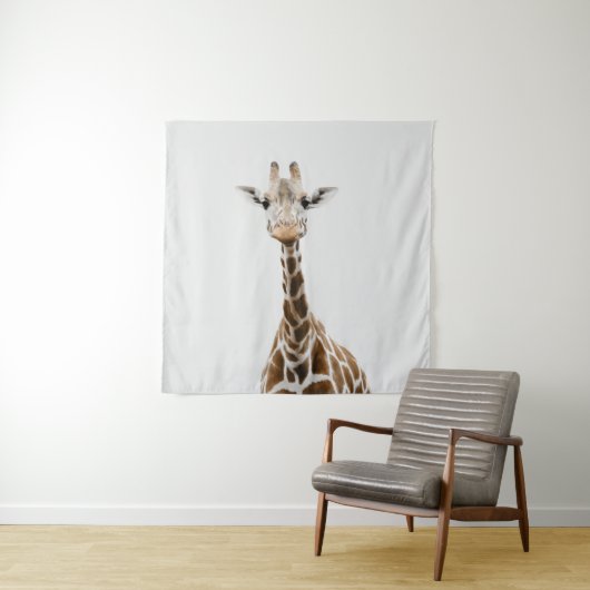 Tenture Giraffe mignonne 1 #animal#art (En situation)