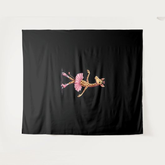 Tenture Giraffe Sur Patins À Roulettes En Débardeur Tutu R (Devant (Horizontal))