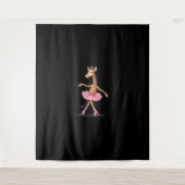 Tenture Giraffe Sur Patins À Roulettes En Débardeur Tutu R (Devant)