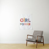 Tenture Girl Power (En situation)