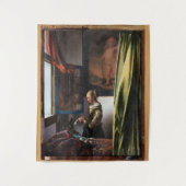 Tenture Girl Reading a Letter à Open Window, Vermeer (Devant)