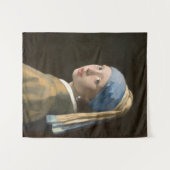 Tenture Girl with a Pearl Earring-Johannes Vermeer Art (Devant (Horizontal))