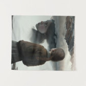 Tenture Girl with clouds (Devant (Horizontal))