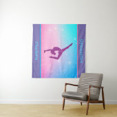 Tenture Girls Pastel Gymnastique (En situation (horizontale))