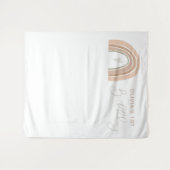 Tenture GITA Pastel Rainbow 1er Anniversaire Affiche de bi (Devant (Horizontal))