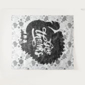 Tenture Give Thanks Turkey Thanksgiving Vintage (Devant (Horizontal))