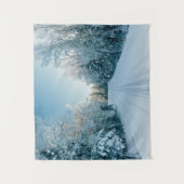 Tenture Glace et neige | Route d'hiver gelée Russie, Sibér (Devant)