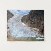 Tenture Glacier Briksdal en 1984. (Devant (Horizontal))