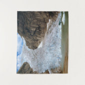 Tenture Glacier Briksdal en 1984. (Devant)