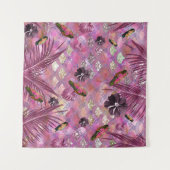 Tenture Glam 1 Tropical Jungle Scales (Devant (Horizontal))