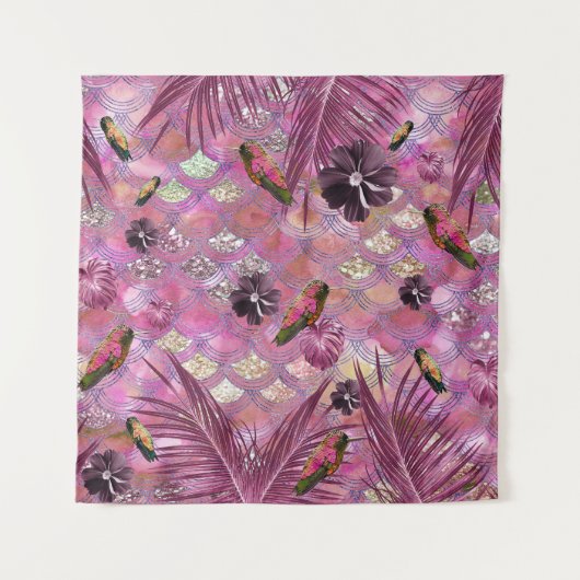 Tenture Glam 1 Tropical Jungle Scales (Devant)