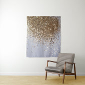 Tenture Glam étincelant Glam Gold Parties scintillant Glam (En situation)