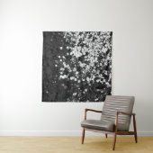 Tenture Glam noir gris argenté #1 (En situation (horizontale))