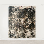 Tenture Glamor Rose bronze or glam floral (Devant)