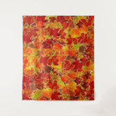 Tenture Glittery Fall Maple Feuilles (Devant)