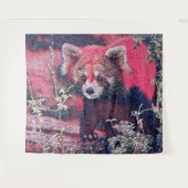 Tenture GlitzyAnimal_RedPanda_005 (Devant (Horizontal))