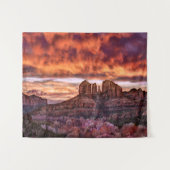 Tenture Gloire de matin rose (Devant (Horizontal))