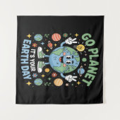 Tenture Go Planet Its Your Earth Day (Devant (Horizontal))
